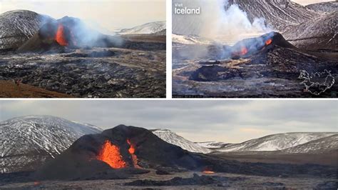 Reykjanes Volcano Eruption Livestreams – Iceland in Focus