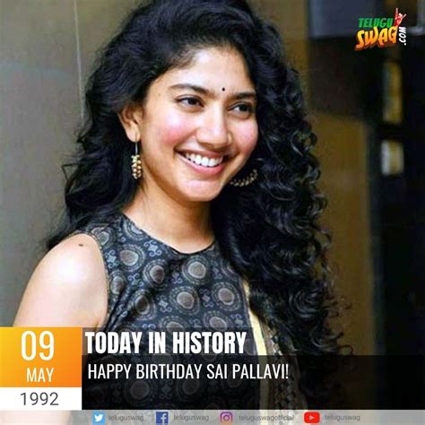 happy birthday sai pallavi! | Telugu Swag