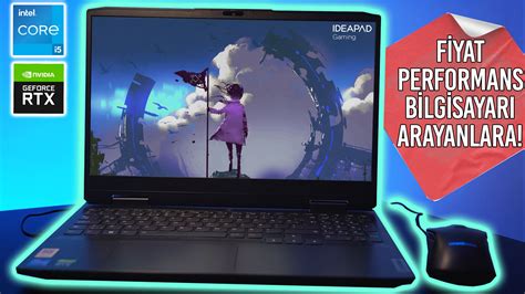 Fiyat Performans Oyuncu Laptop U Arayanlara Lenovo Ideapad Gaming