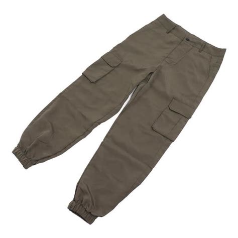 Pantalon Cargo Pour Femmes Fafeicy Coupe Cargo Green Marron S