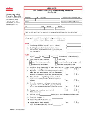 Fillable Online Otr Cfo Dc Smart Faq About The Dc Tax Abatement Program