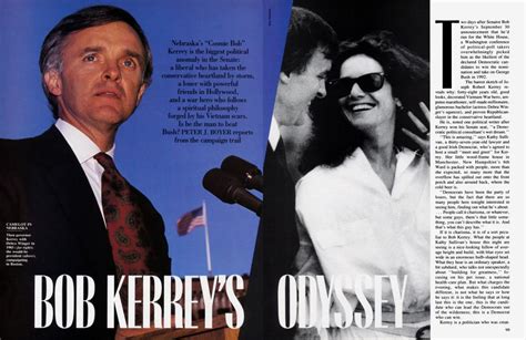 BOB KERREY'S ODYSSEY | Vanity Fair | January 1992