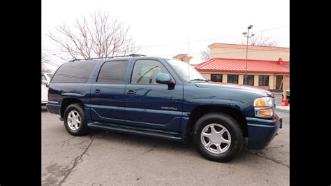 2006 Gmc Yukon Xl Denali Awd Only 106 000 Miles New Tires Extra Clean Blue Green Crystal