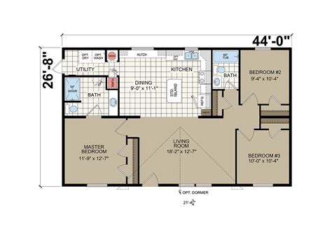 Manufactured Home and Tiny Home Floor Plans | Eco Homes