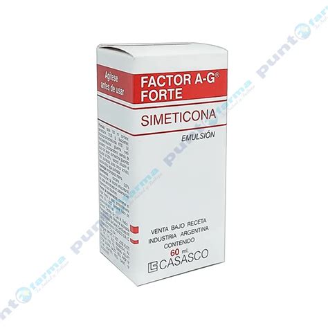 Factor A G Forte Simeticona Ml Punto Farma