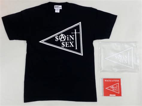 駿河屋 Saint Sex Wack Is Fxxk[cd Tシャツ M]（邦楽）