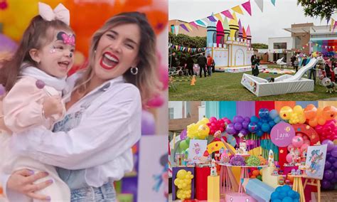 Korina Rivadeneira presume fiesta de cumpleaños de su hija A este