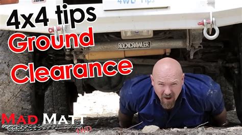 Tips On 4x4 Ground Clearance What S Under Your Car Madmatt 4wd Youtube