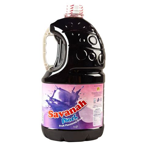 Savanah Punch 5Ltr Cordial Raisons Distributors Ltd