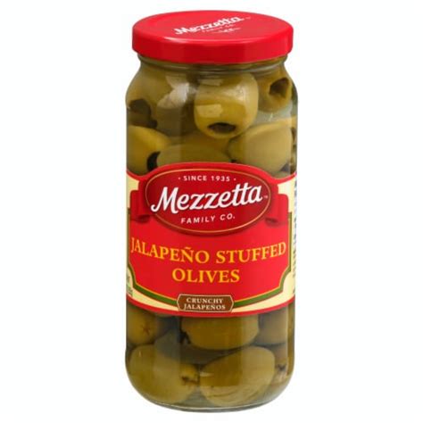 Mezzetta Olive Stuffed Jalapeno 10 Oz Case Of 6 10 OZ Each Food 4 Less