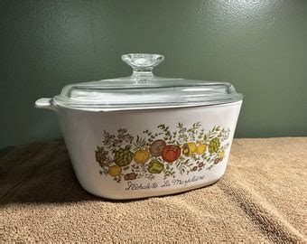 Rare Vintage Spice Of Life Corningware Set Etsy