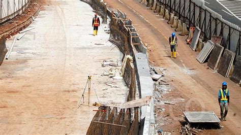 Progres Tol Serpong Balaraja Di Tangerang Selatan Foto Tempo Co