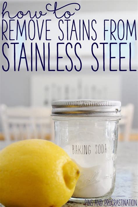 How To Remove Rust Stains from Stainless Steel - Pins and Procrastination