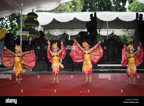 Balinese Child In Traditional Costume Hi Res Stock Photography And