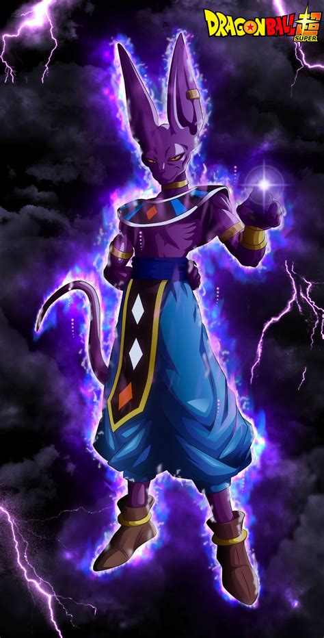 Ultra Instinct God Of Destruction Beerus 100 By Mohasetif On