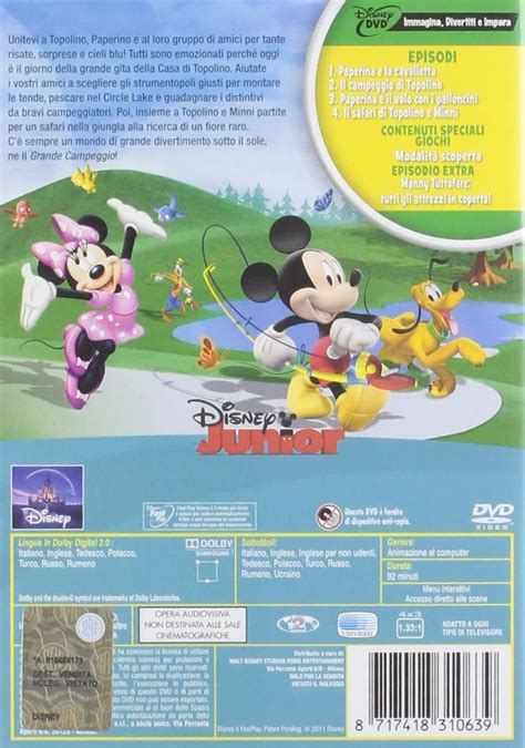 Dvd La Casa Di Topolino Il Grande Tuffo Repack V Topolino Dvd Tuffo