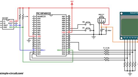 Mikroc Projects Simple Circuit