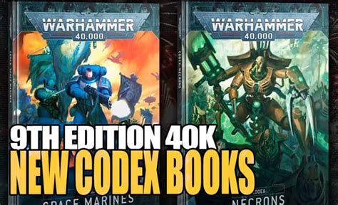 GW Announces 9th Edition Space Marines & Necron Codex Date