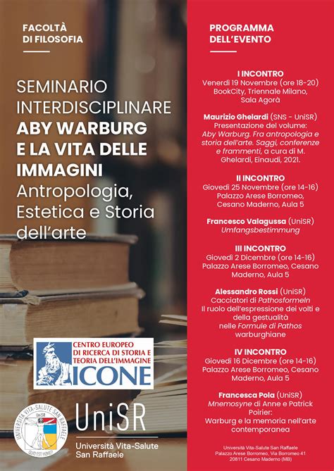 Seminario Aby Warburg E La Vita Delle Immagini Diaporein