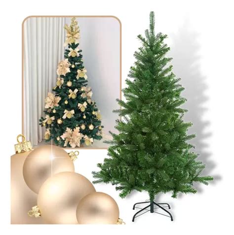 Arvore Natal 150cm I 220 Galhos Luxo Cheia Decoração Premium Frete grátis