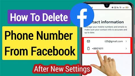 NEW How To Delete Phone Number From Facebook 2023 How To Remove