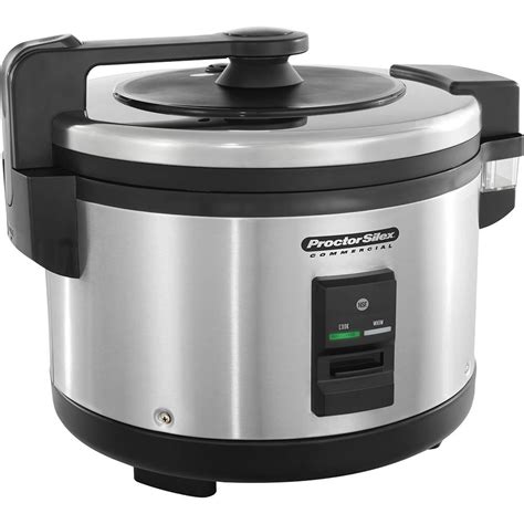 Hamilton Beach Commercial Rice Cooker 20 Cups Uncooked Capacity 1500 W 37560r