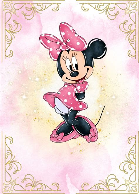 Capa De Caderno Da Minnie - 10