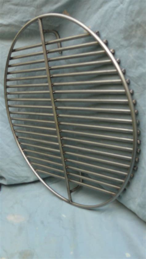 Round Grill Grate Made From Stainless Steel I Build