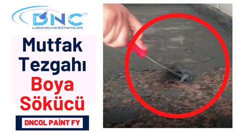 Granit Mermer Ahşap Mutfak Tezgahı Boyası Sökücü Dncol Paint Fy İle