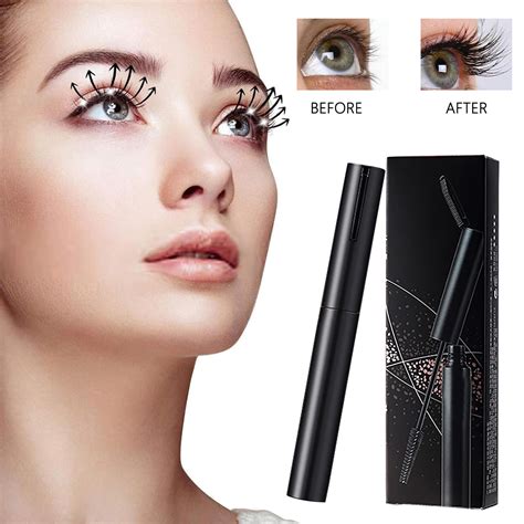 Mascara Stylized Pen Long Curly Thick Eyelash Fine Brush Head Lasting