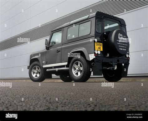 Land Rover Defender Svx Hardtop Th Anniversary Edition Stock Photo