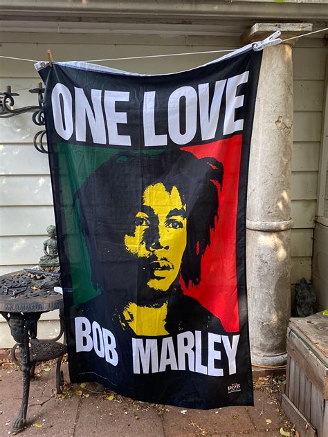 Bob Marley flag | Etsy