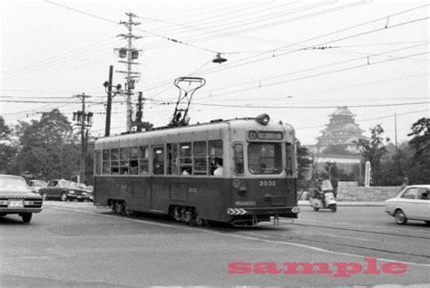 Yahooオークション 大阪市電3001形3032 昭和43年 馬場町 Kg判