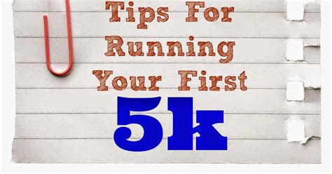 Tips For Running Your First 5k Confessions Of A Stay At Home Mom