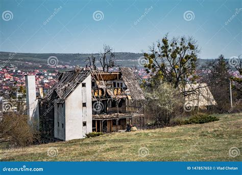 Casa Abandonada Hoia Baciu Bosque Frecuentado Rumania Imagen De