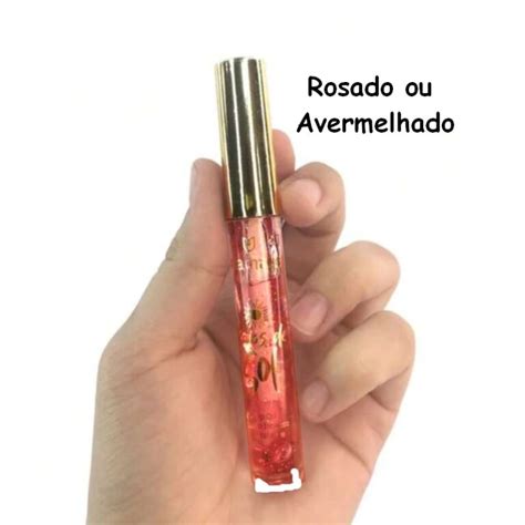 Lip Oil Raios De Sol Mia Make Tudo De Maquiagem