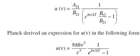 Relation Between Einstein’s A And B Coefficients