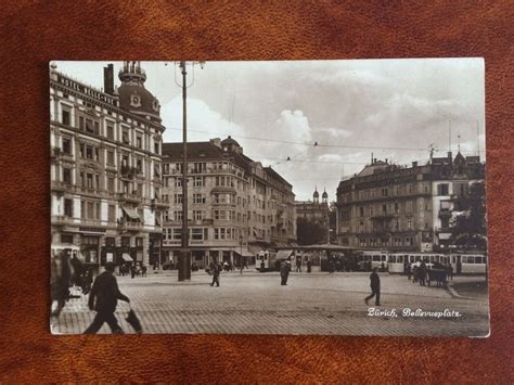 Zürich Bellevueplatz belebt Tram Kutsche Kaufen auf Ricardo