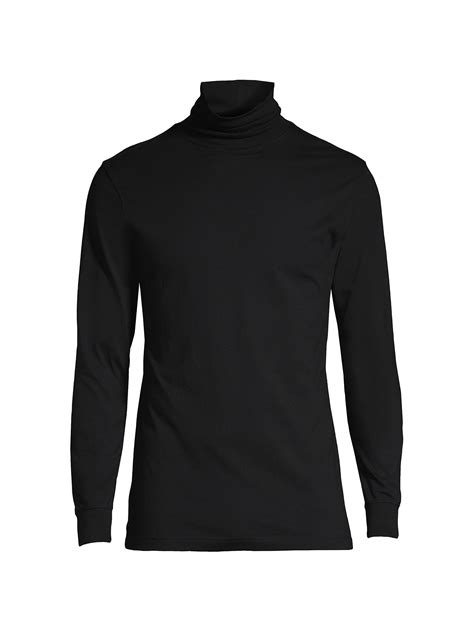 Lands End Mens Big And Tall Super T Turtleneck