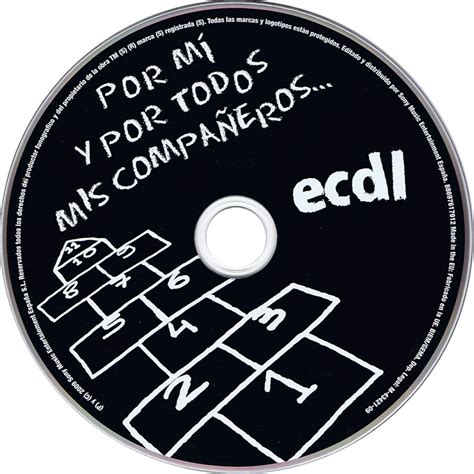 Car Tula Cd De El Canto Del Loco Por Mi Y Por Todos Mis Compa Eros