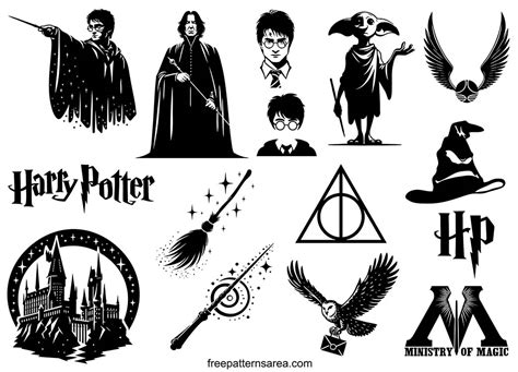 Harry Potter Svg Harry Potter Dxf Harry Potter Clipart Svg - Infoupdate.org