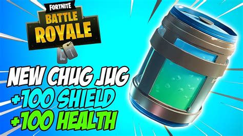 New Chug Jug Can Really Save Your Life Fortnite Battle Royale Update Youtube