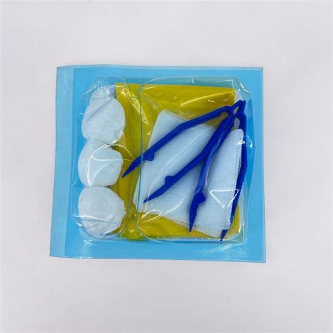 Hospital Medical Disposable Professional Wound Dressing Kit Sterile