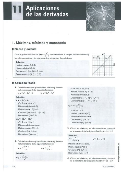 PDF BLOQUE III ANALISIS TEMA 11 Aplicaciones De Las Derivadas