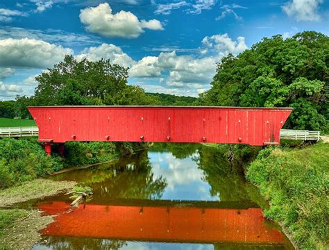 The Bridges Of Madison County Photograph By Mountain Dreams Fine Art