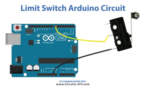 Limit Switch Using Arduino Uno