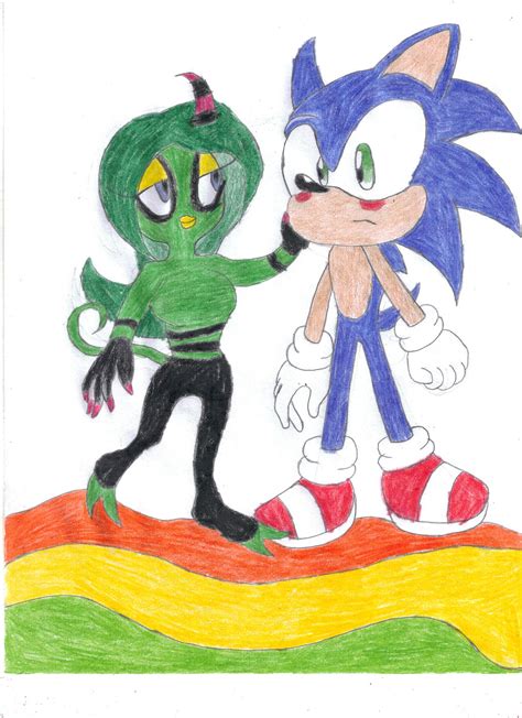 Zeena X Sonic By Bluespeedsfan92 On Deviantart