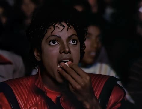 Michael Jackson Eating Popcorn Meme