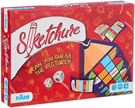 Nilco Sketchure Board Game English Finn Torget