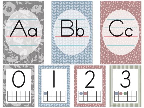 Classroom Cottage Alphabet Card Bulletin Board Set At Lakeshore Learning